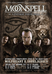 Moonspell Vintage Tour in Spain